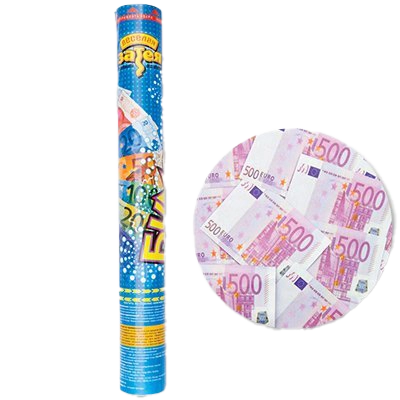 Картинка - Хлопушка БУМФЕТИ 40 см Евро от Большого Праздника. Салюты фейерверки.