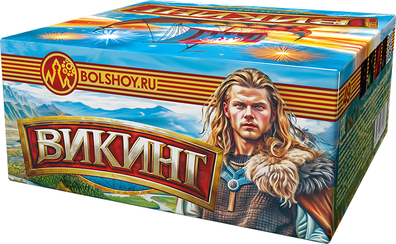 Картинка - Викинг 24/1 от Большого Праздника. Салюты фейерверки.
