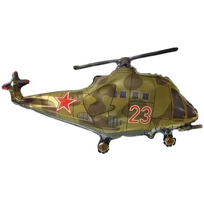 Картинка - Фигура 11 Вертолет РУС от Большого Праздника. Салюты фейерверки.