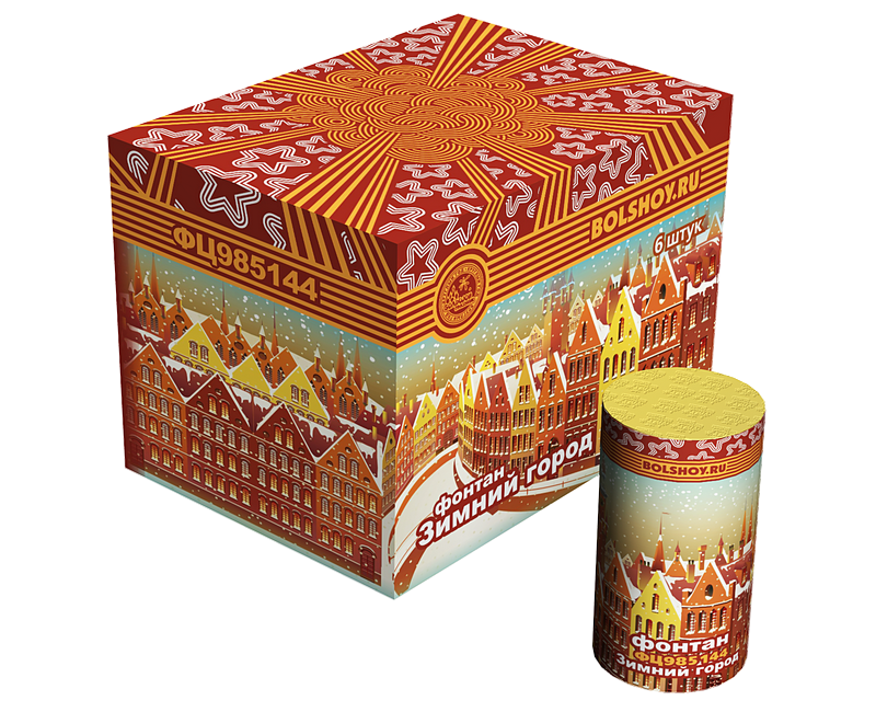 Зимний город