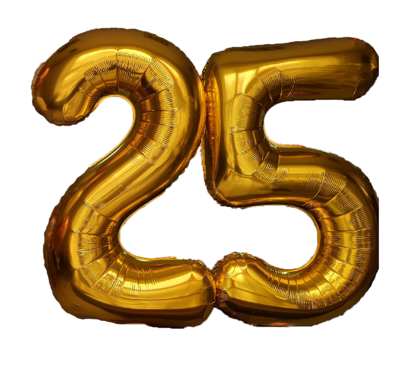 Цифры фольгированные