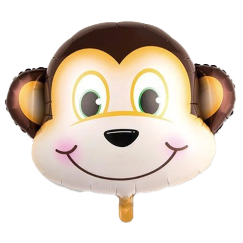 Картинка - Фигура К Мартышка голова большая  от Большого Праздника. Салюты фейерверки.