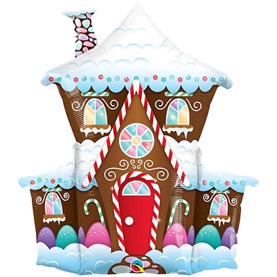 Картинка - Фигура П 6 Домик пряничный от Большого Праздника. Салюты фейерверки.