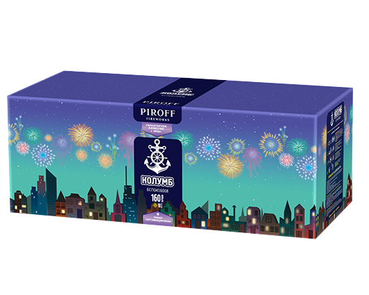 Картинка - Колумб от Большого Праздника. Салюты фейерверки.