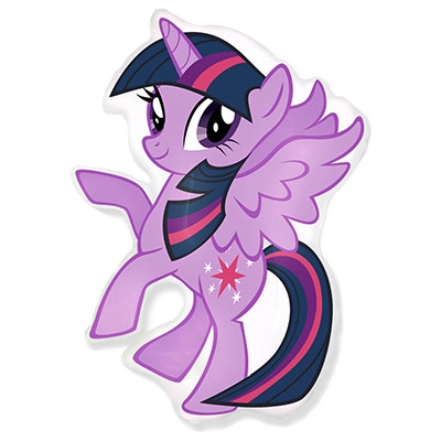 Картинка - Фигура Ф11 Пони фиолетовый от Большого Праздника. Салюты фейерверки.