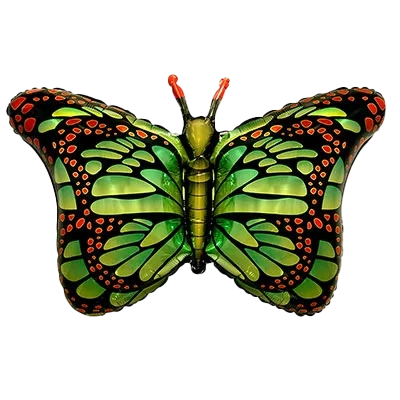 Картинка - Фигура 11 Ф Бабочка крылья зеленые от Большого Праздника. Салюты фейерверки.